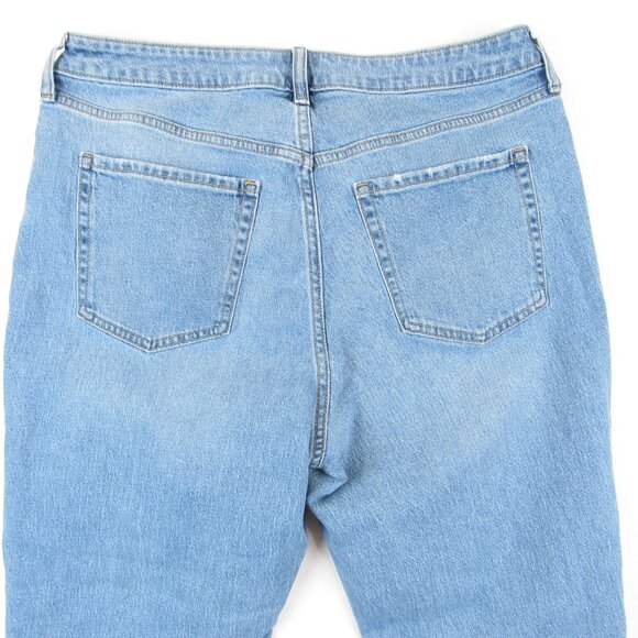 Old Navy Jeans Women's Size 14 High-Rise OG Straight Secret Smooth Pockets - Picture 4 of 6